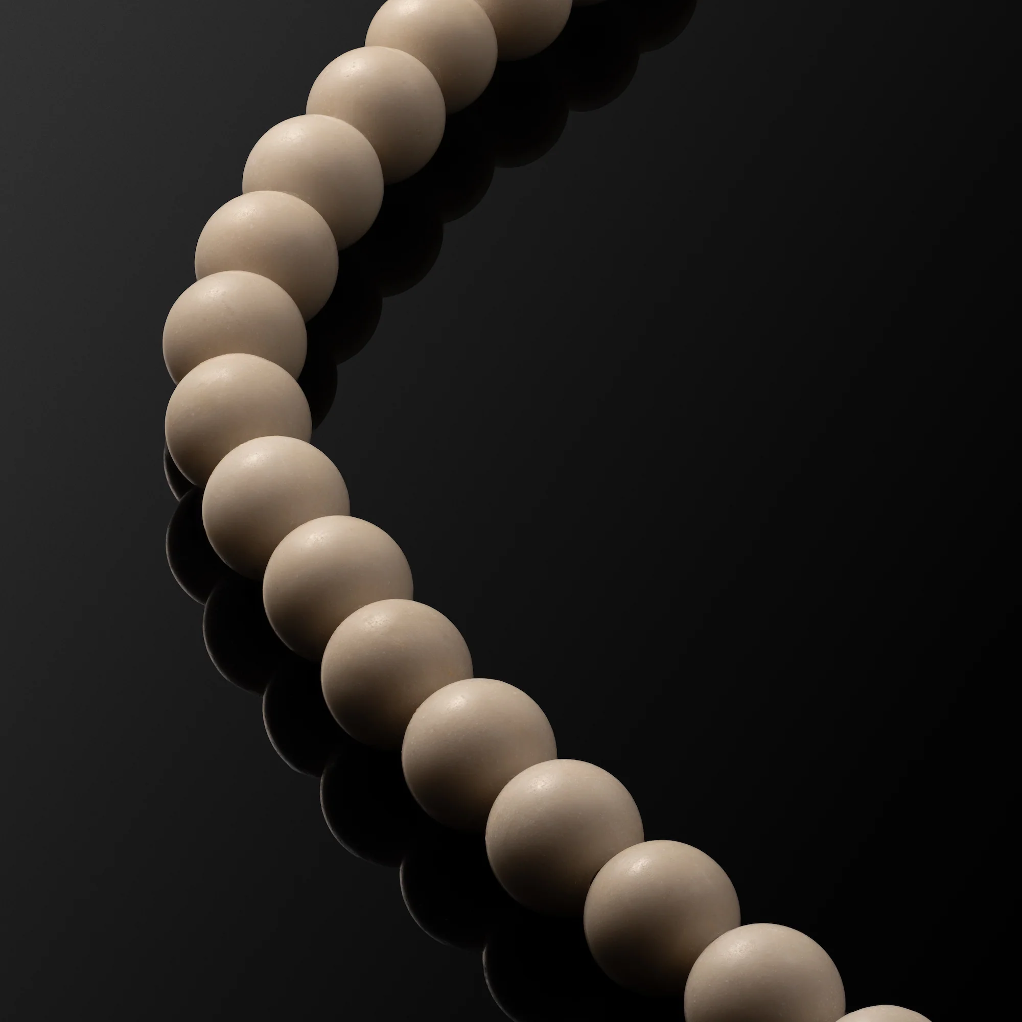 Spiritual Bead Bracelet, 8MM - Riverstone - Image 7