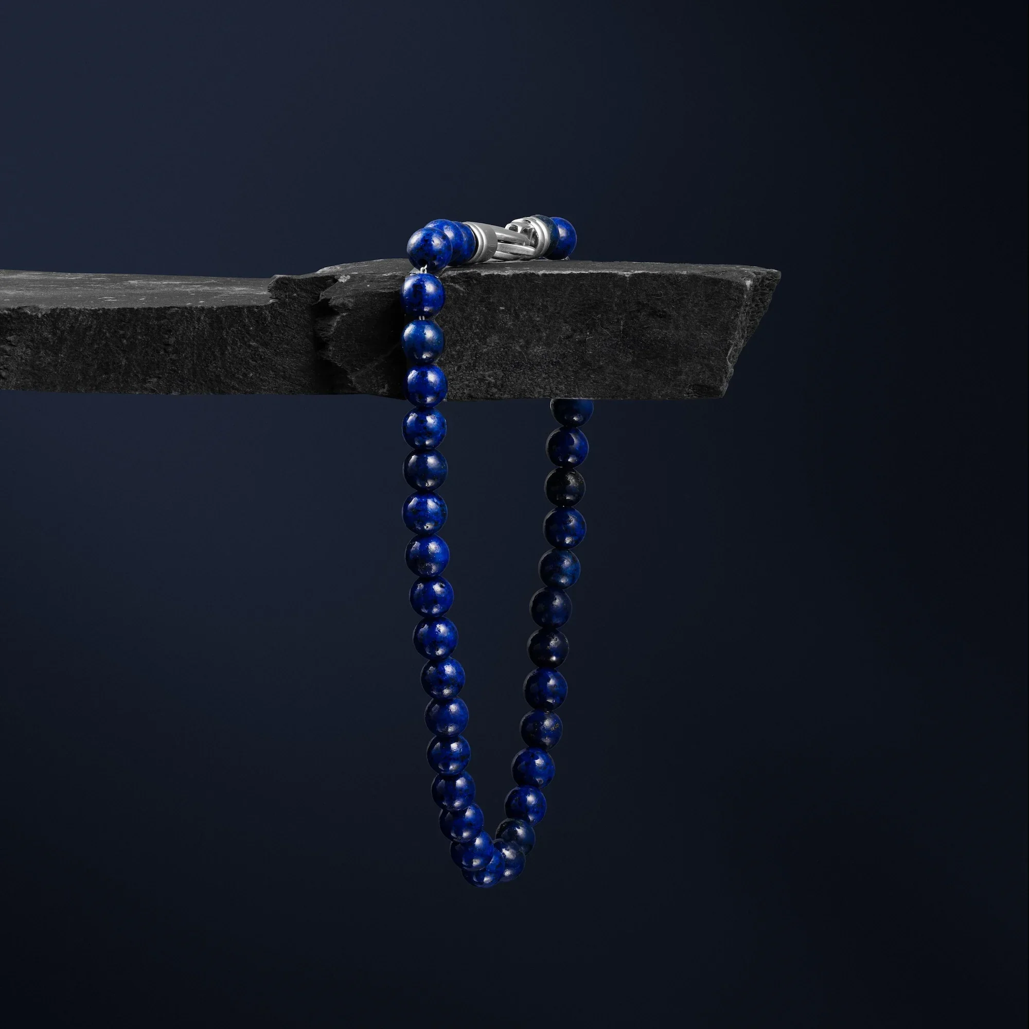 Spiritual Bead Set, 4mm - Lapis & Onyx - Image 2