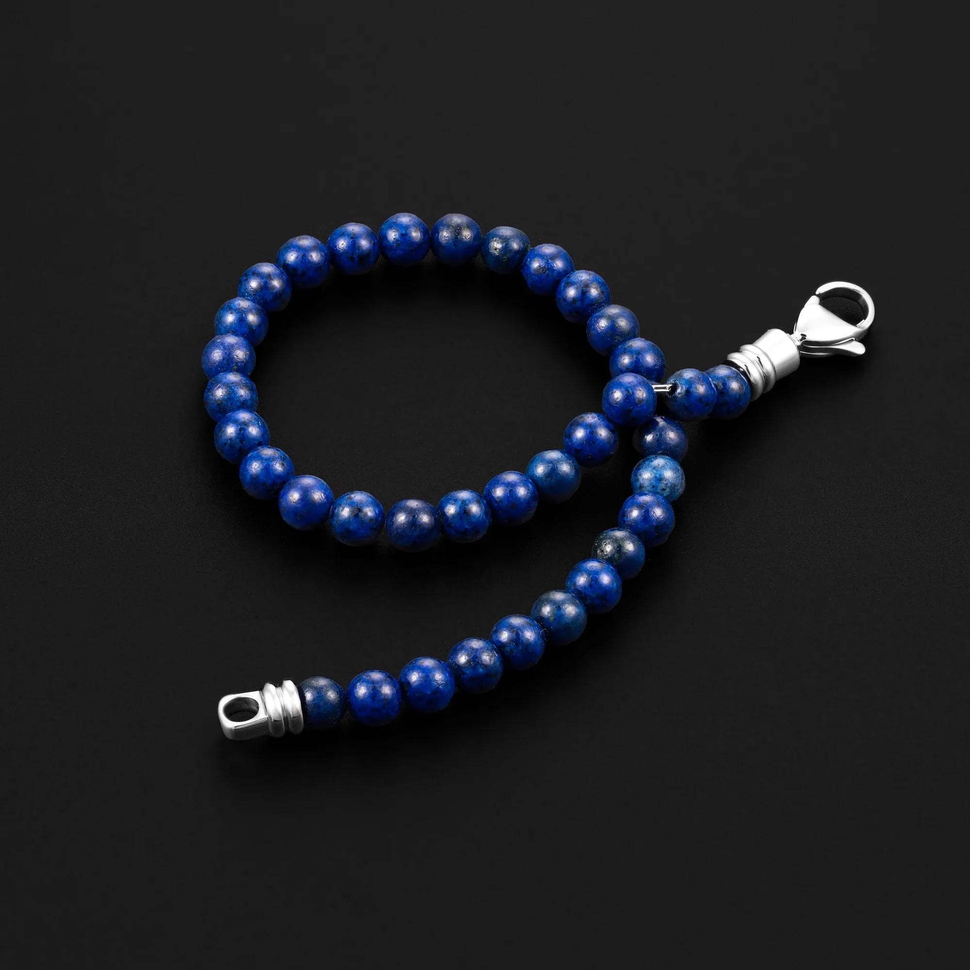 Spiritual Bead Set, 4mm - Lapis & Onyx - Image 6