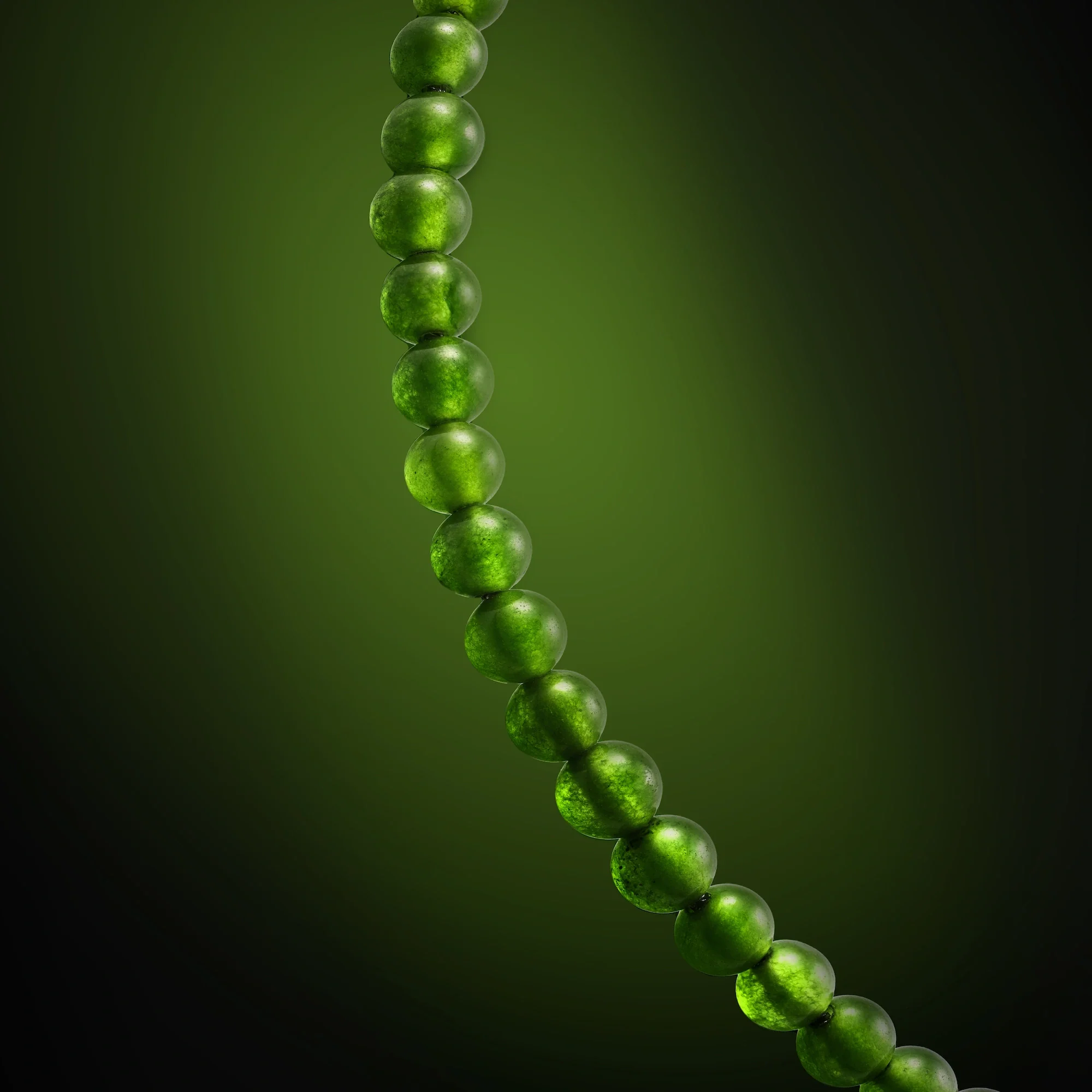 Spiritual Bead Set 8mm - Green & Black Onyx - Image 9