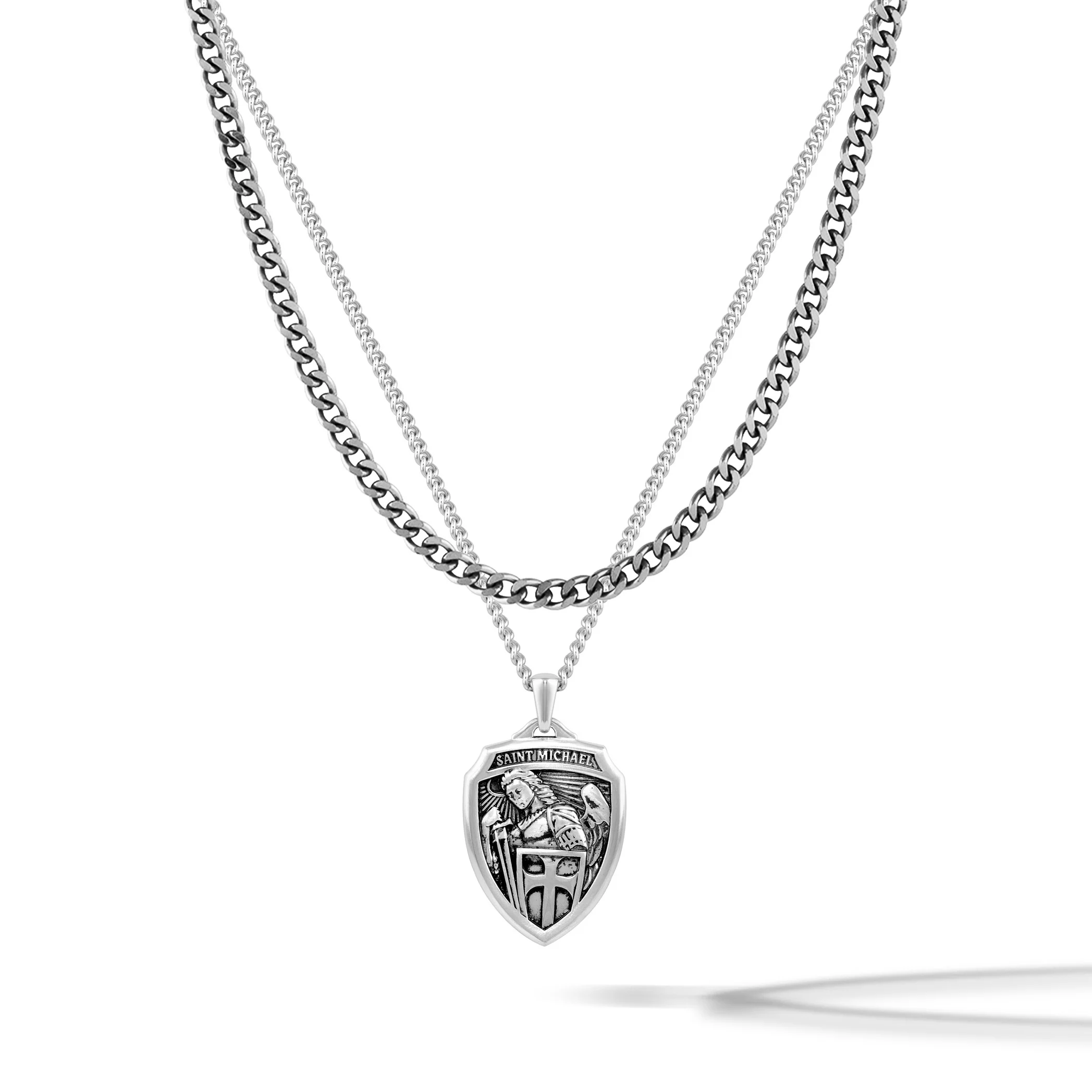 St. Michael Set - Sterling Silver Set