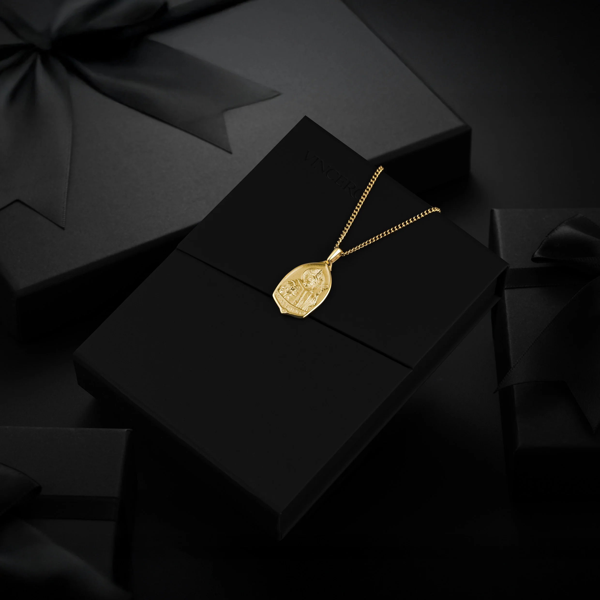 St. Patrick Pendant - 14K Gold - Image 6