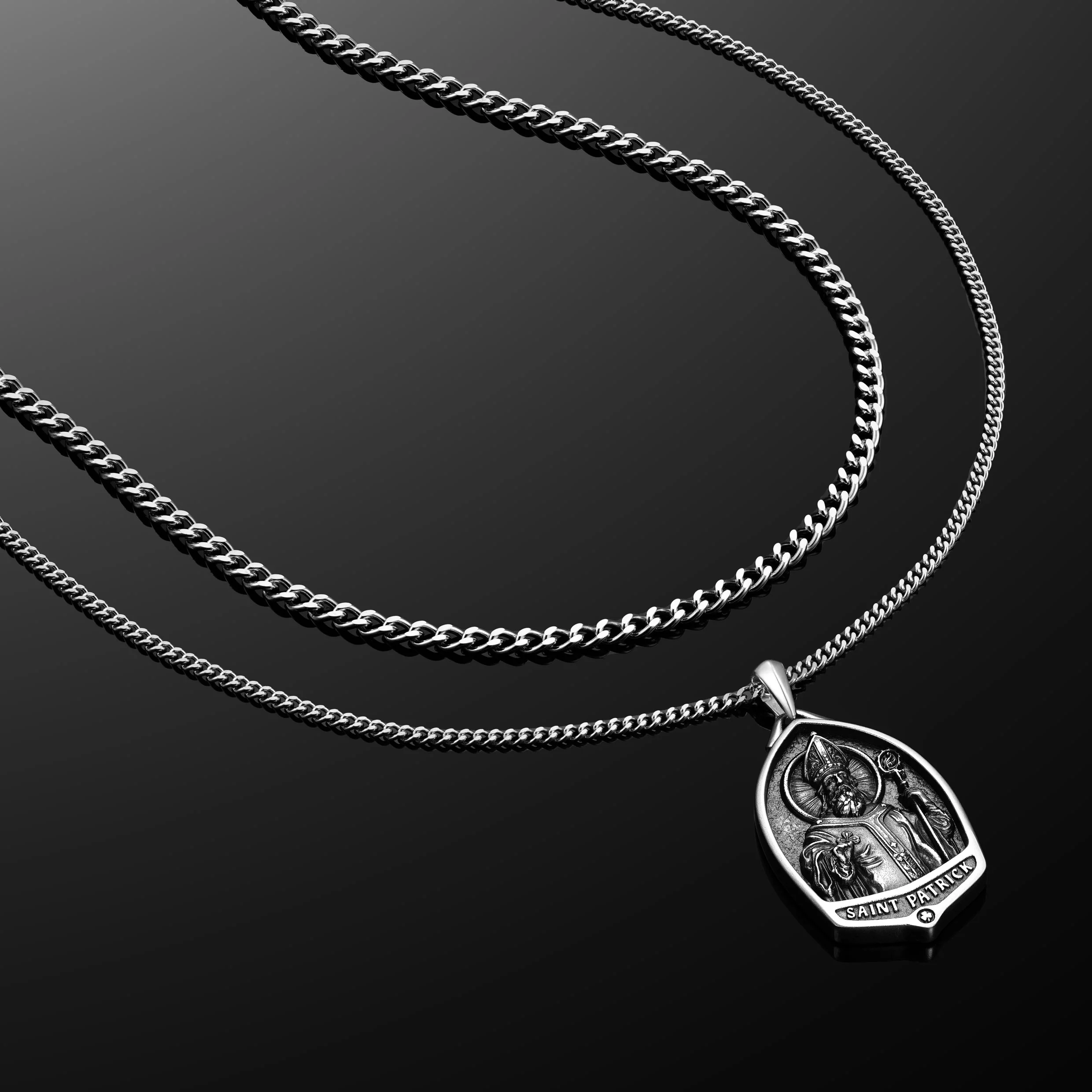 St. Patrick Pendant - Sterling Silver - Image 11