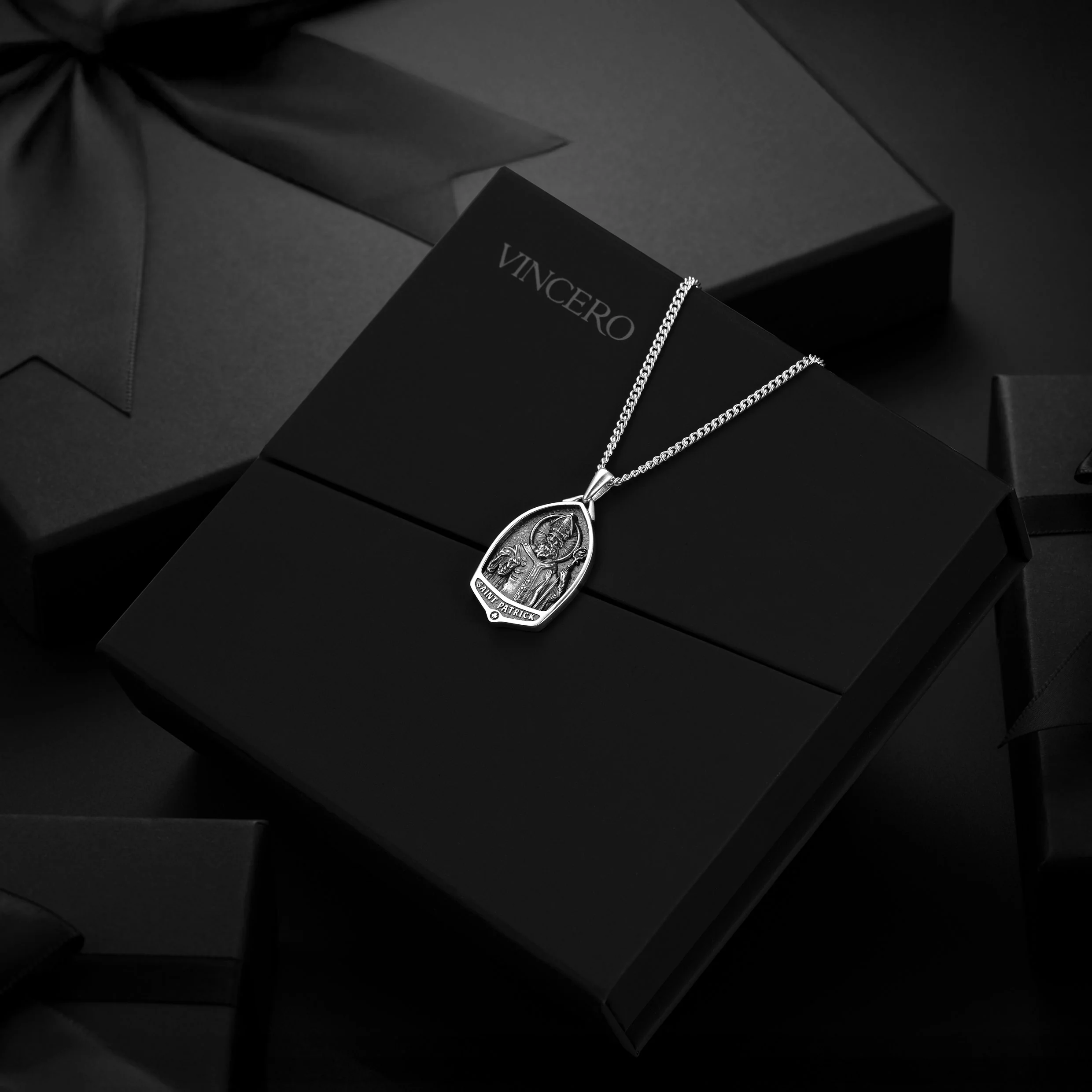 St. Patrick Pendant - Sterling Silver - Image 9
