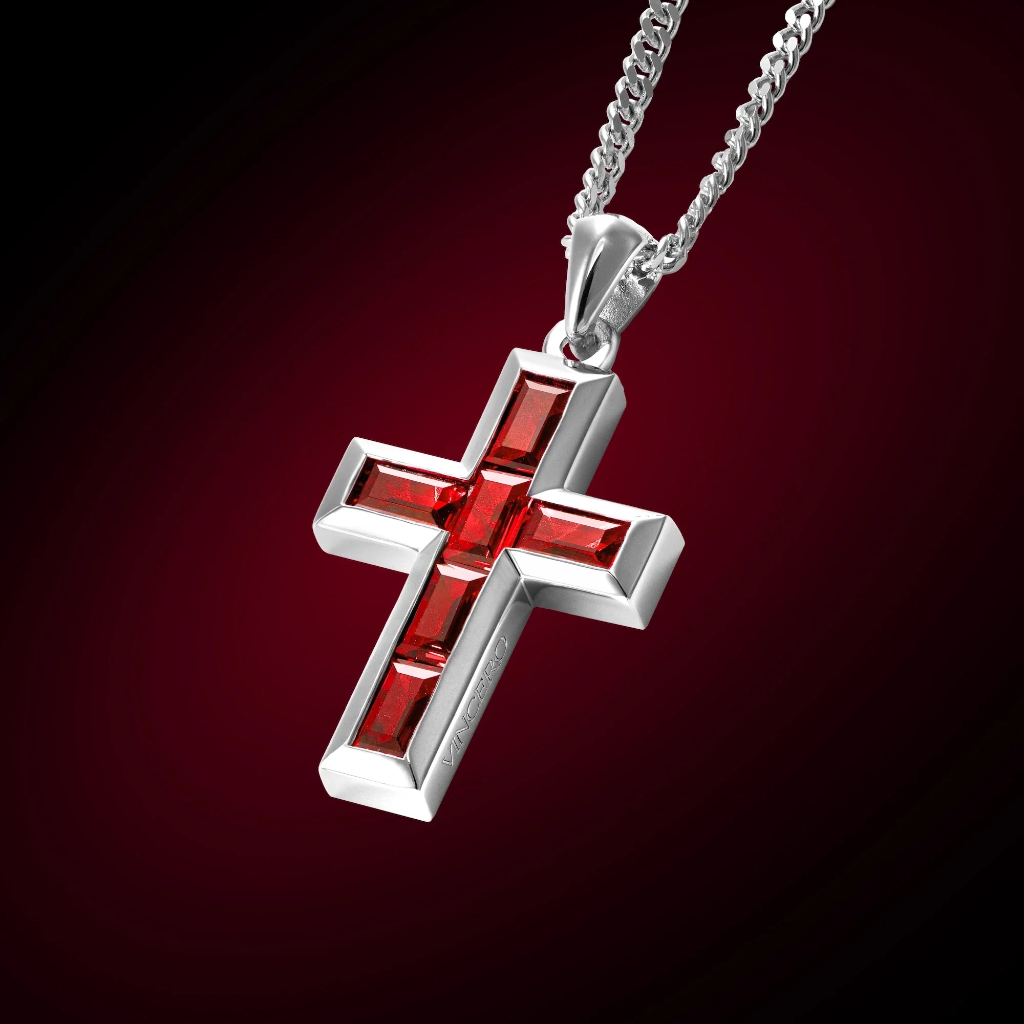 Stone Cross Set - Ruby Set - Image 2