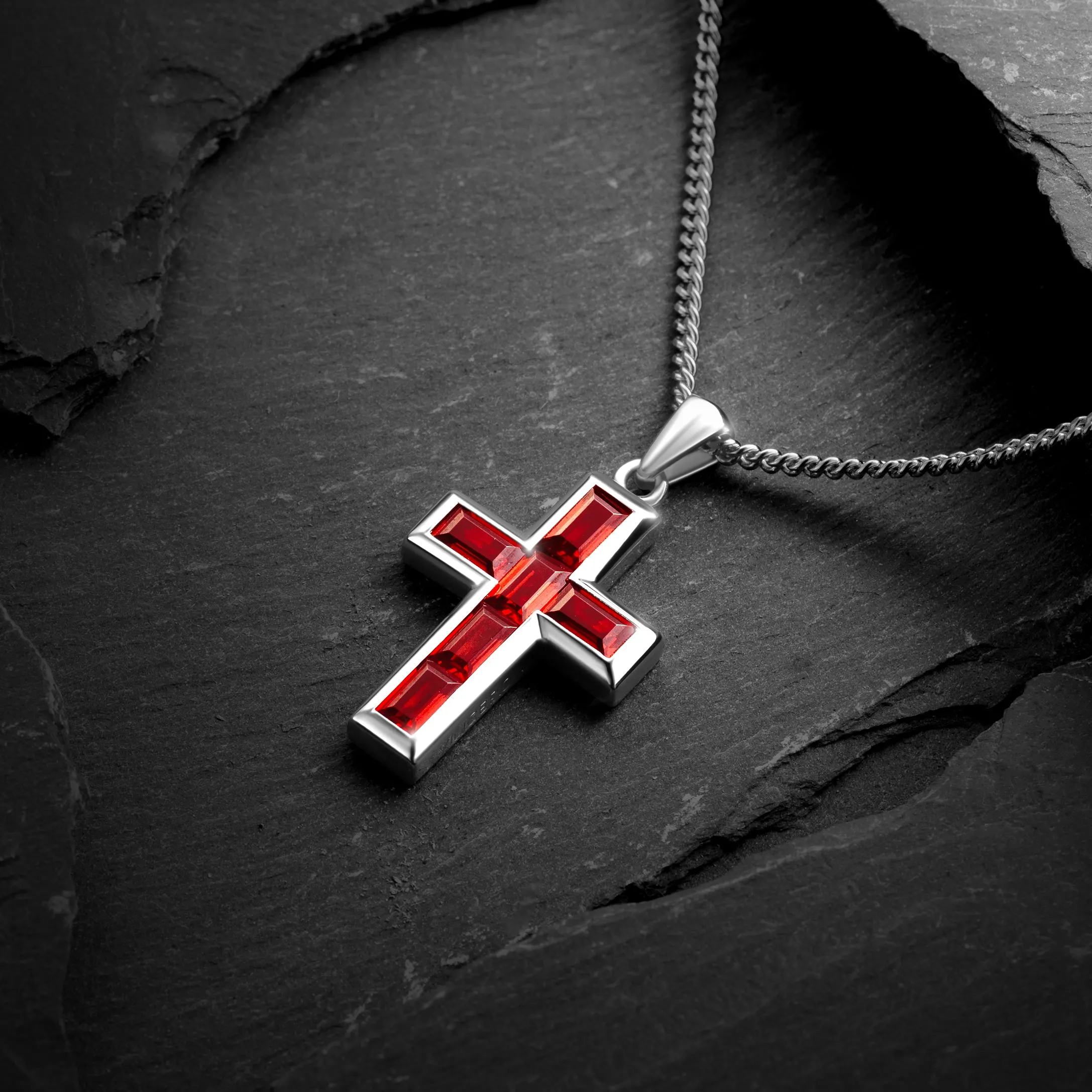 Stone Cross Set - Ruby Set - Image 3