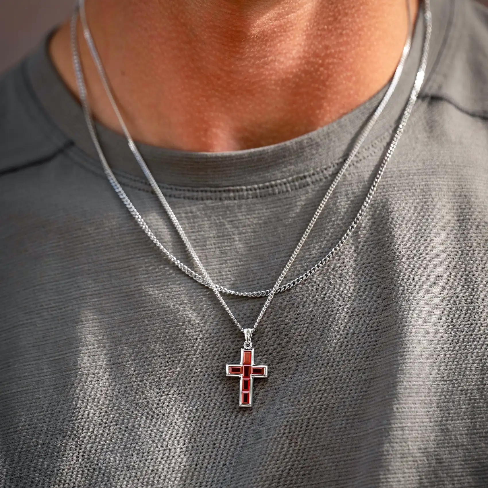 Stone Cross Set - Ruby Set - Image 5