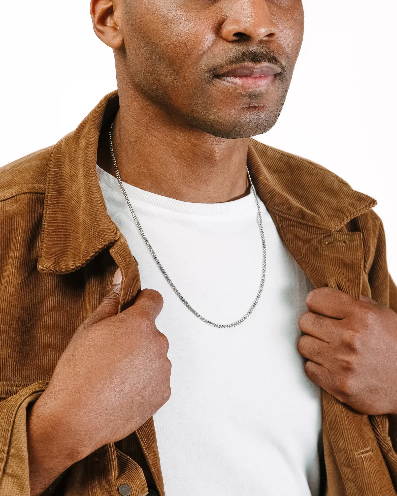 Curb Chain Set - Sterling Silver Set - Image 4