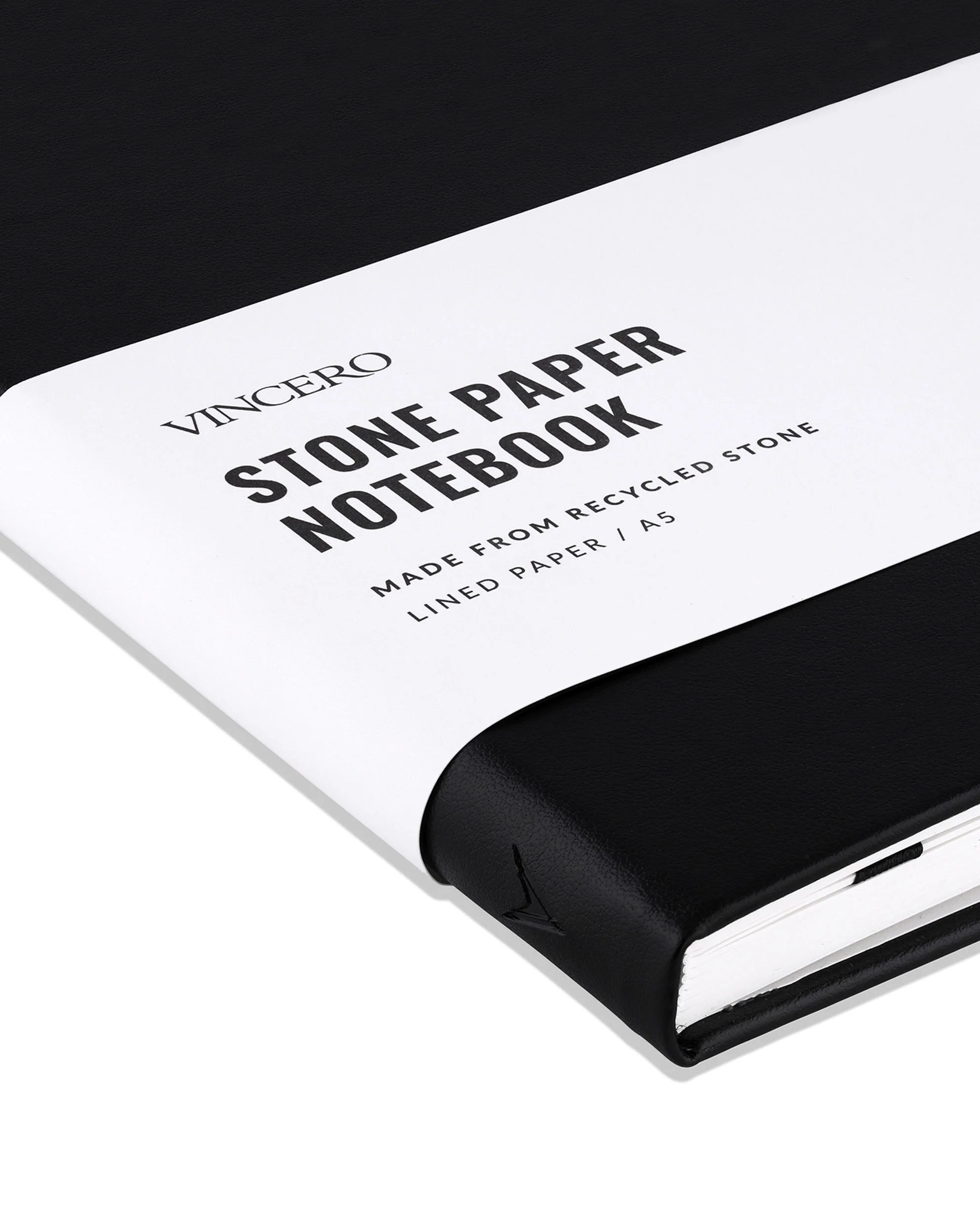 Stone Paper Notebook - Black - Image 2
