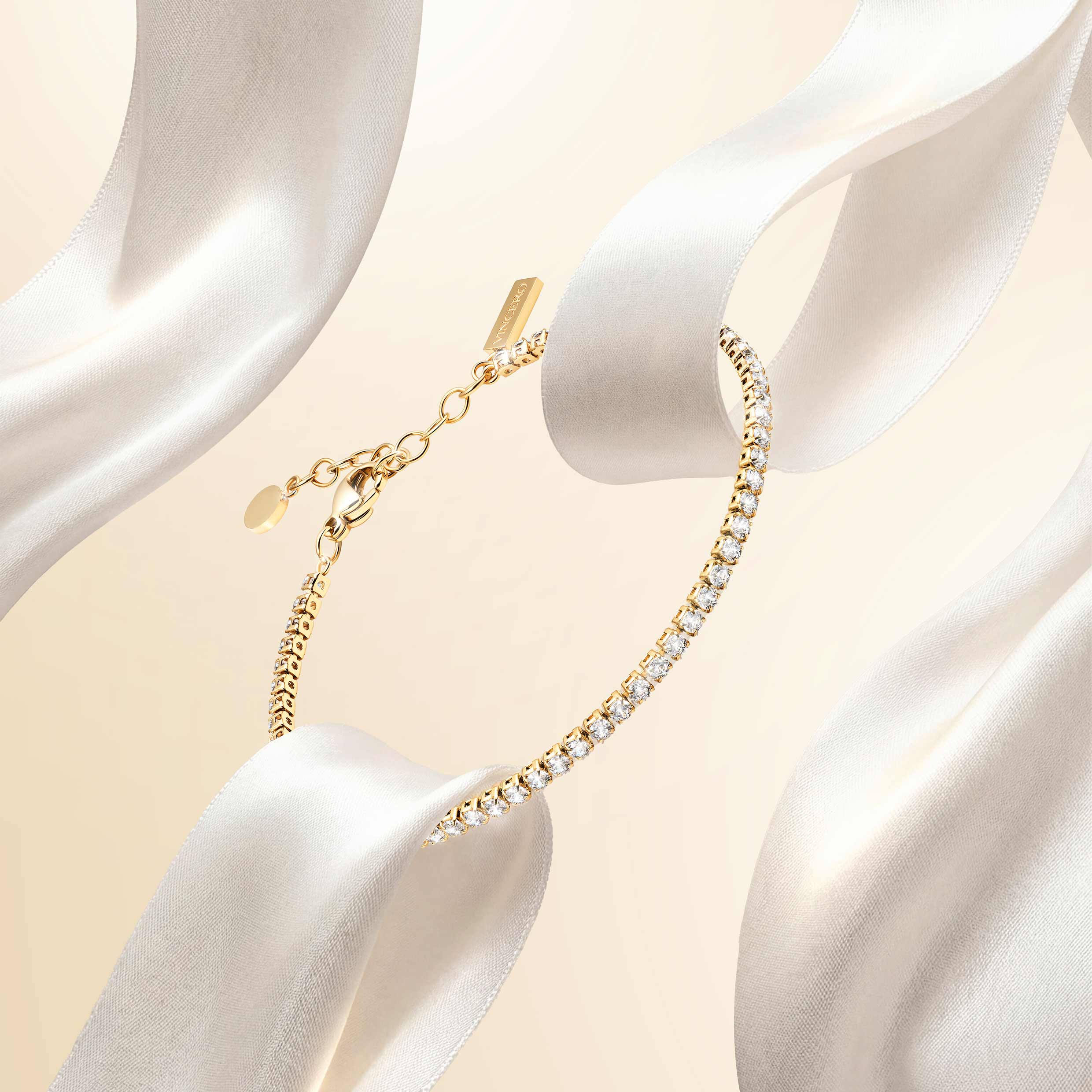 Tennis Bracelet - 14K Gold - Image 3