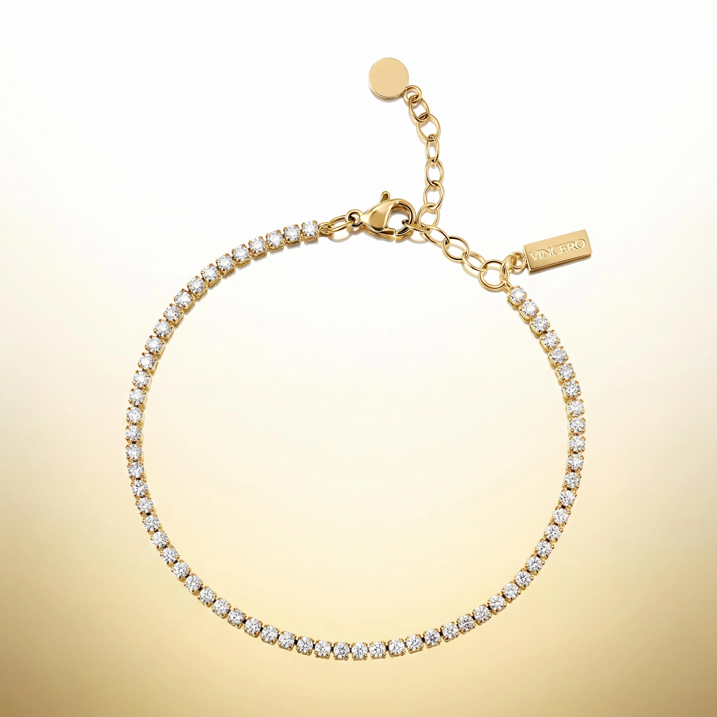 Tennis Bracelet - 14K Gold - Image 4
