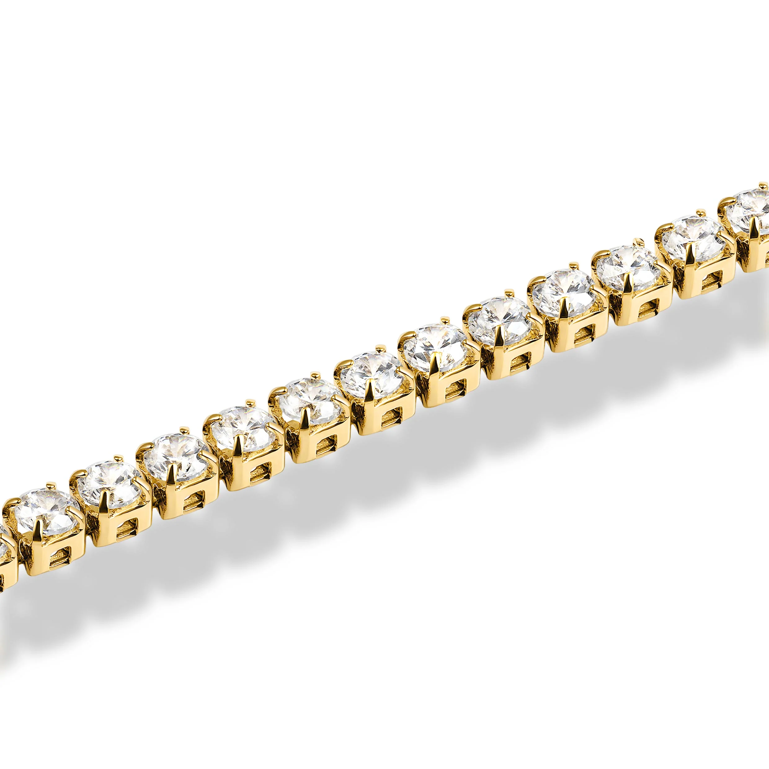 Tennis Bracelet - 14K Gold - Image 6
