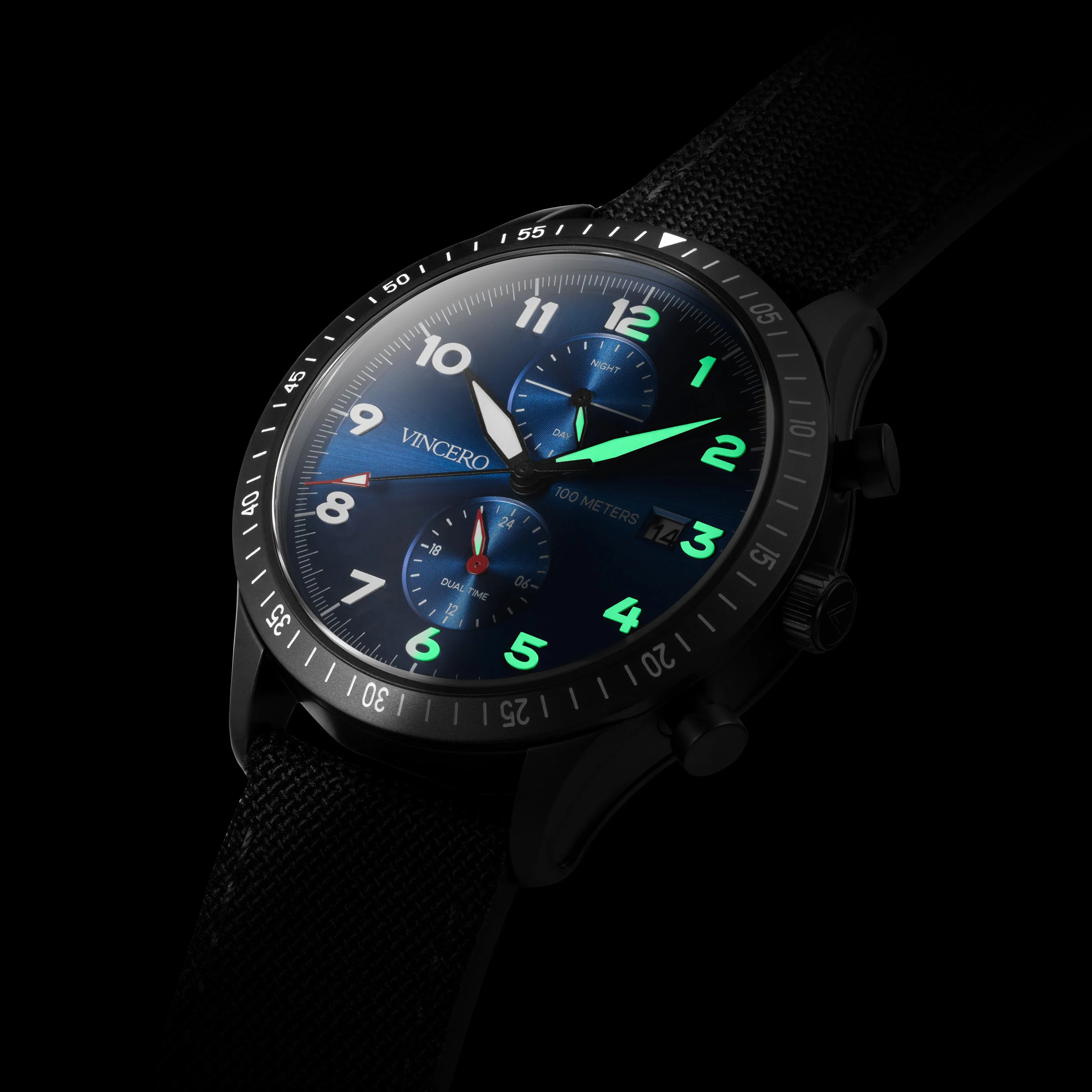 The Altitude - Matte Black/Cobalt - Image 2