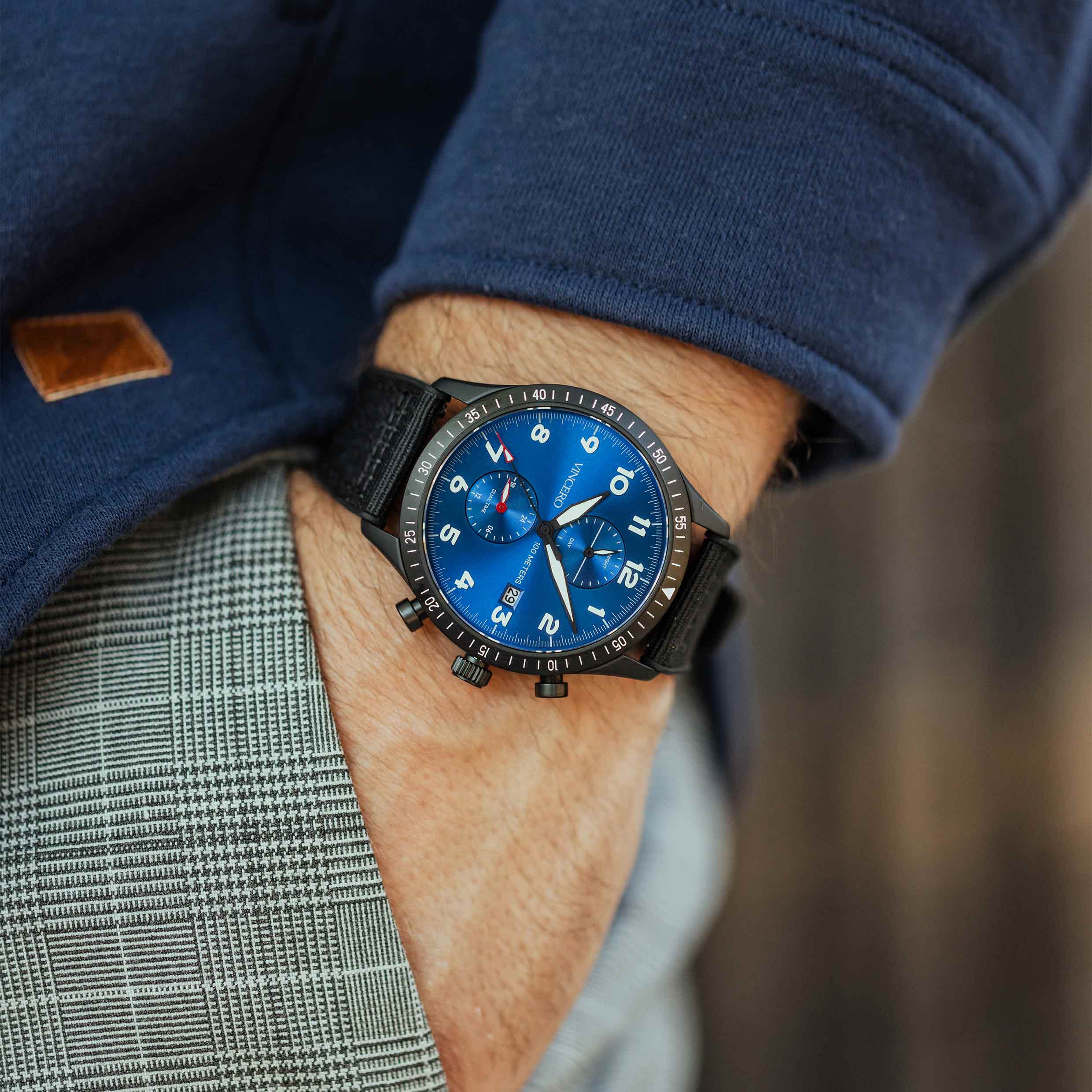 The Altitude - Matte Black/Cobalt - Image 6