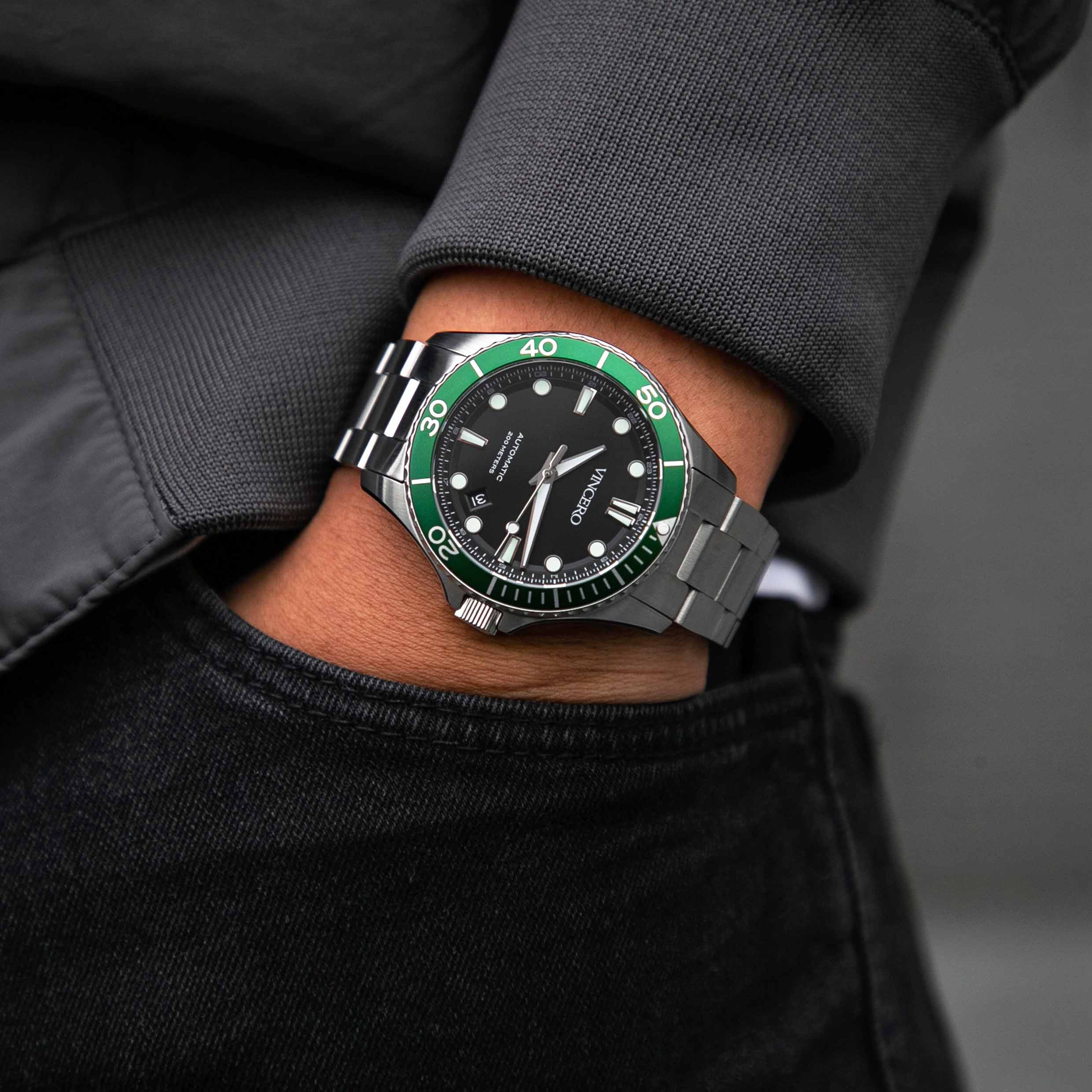 The Argo Automatic - Green/Silver - Image 5