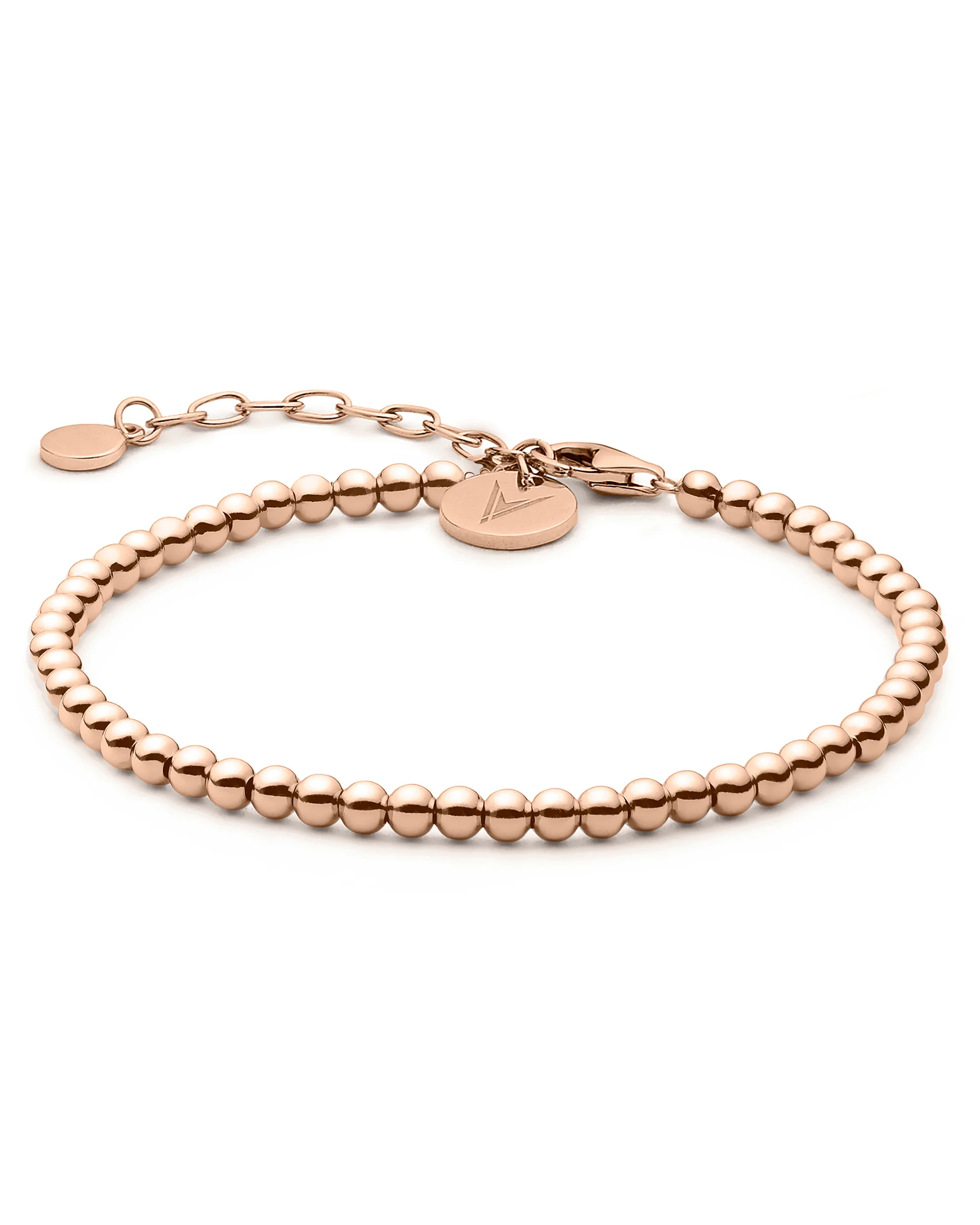 The Beaded Bracelet - Rose Gold - Image 4