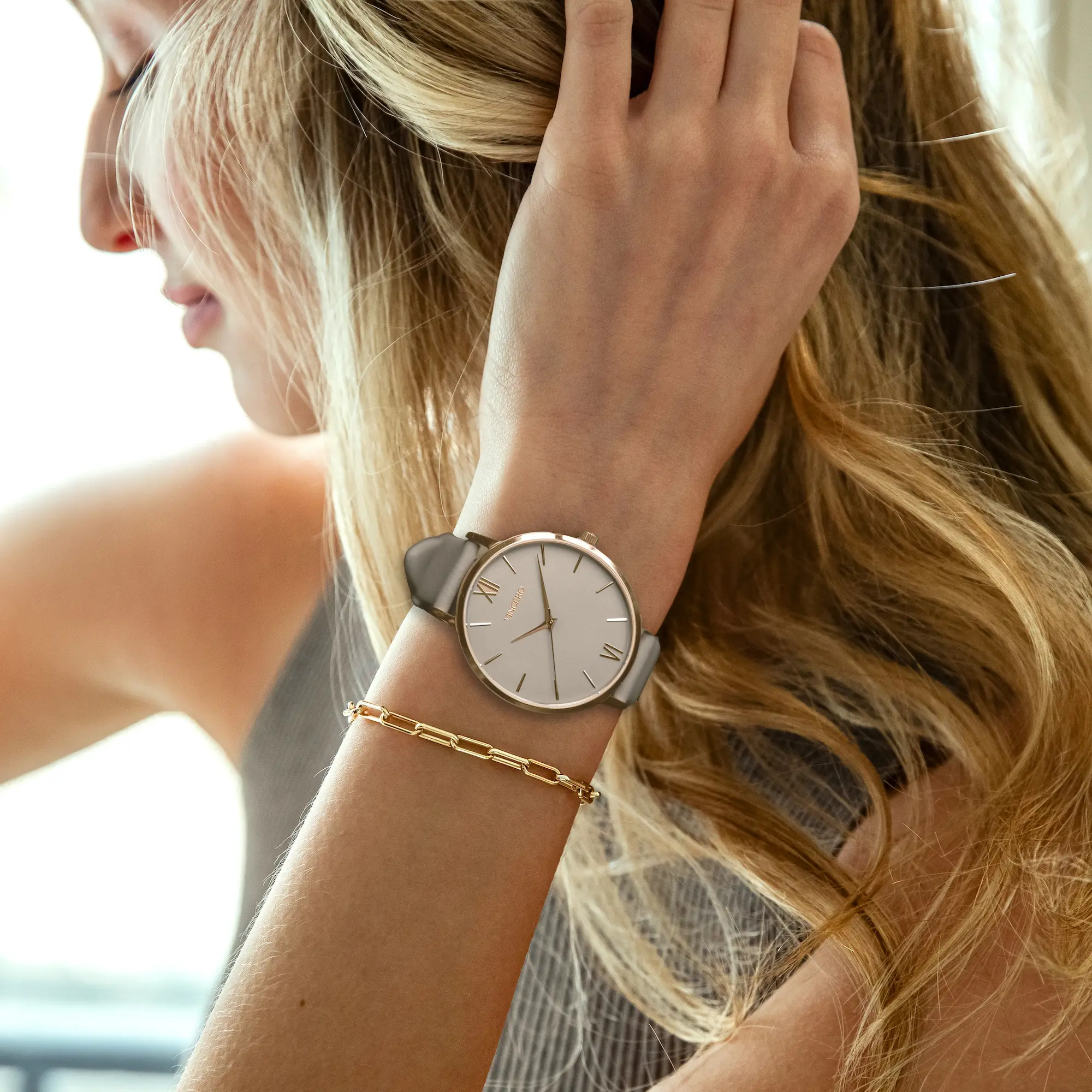 The Chain Link Bracelet - Rose Gold - Image 3