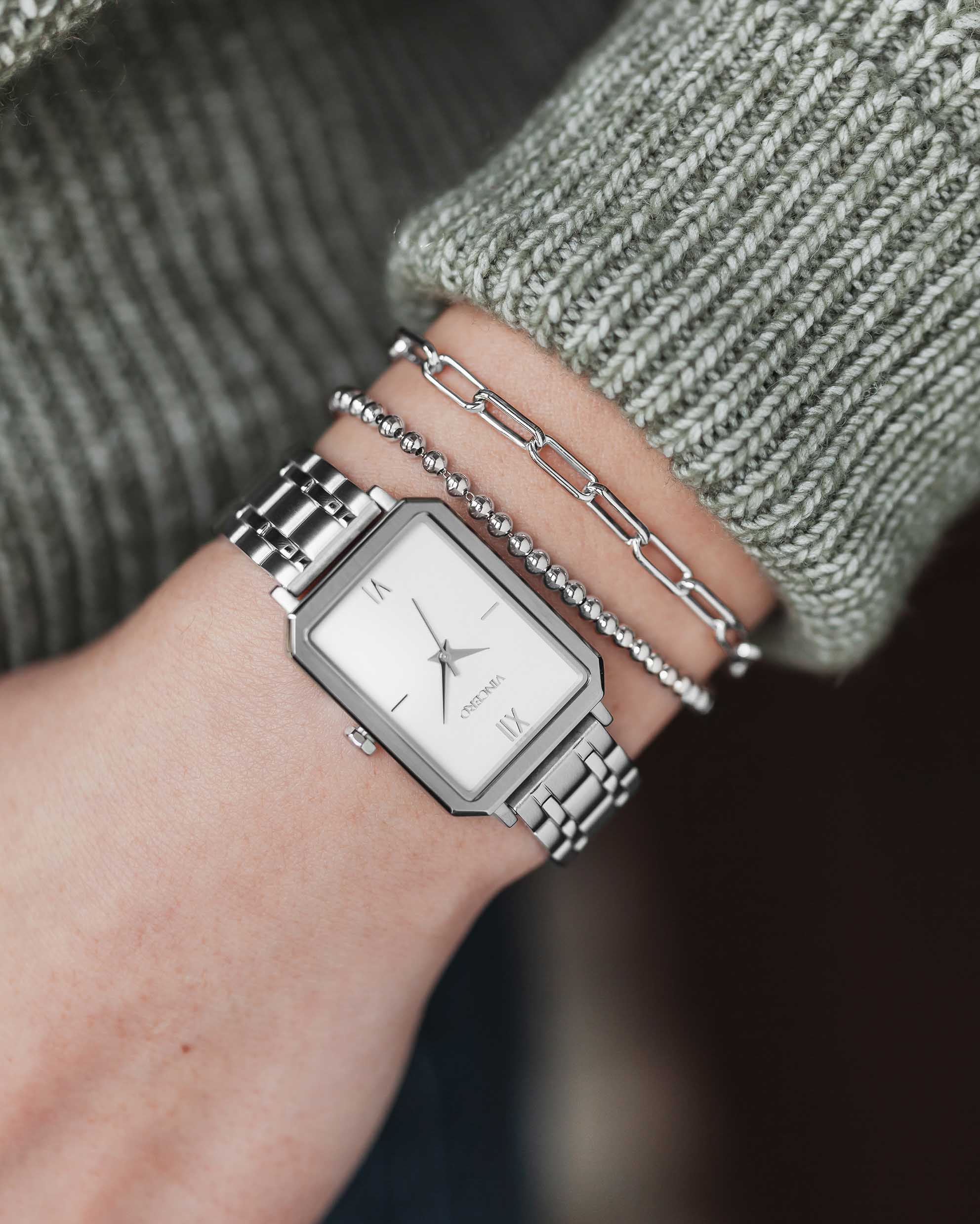 The Chain Link Bracelet - Silver - Image 4