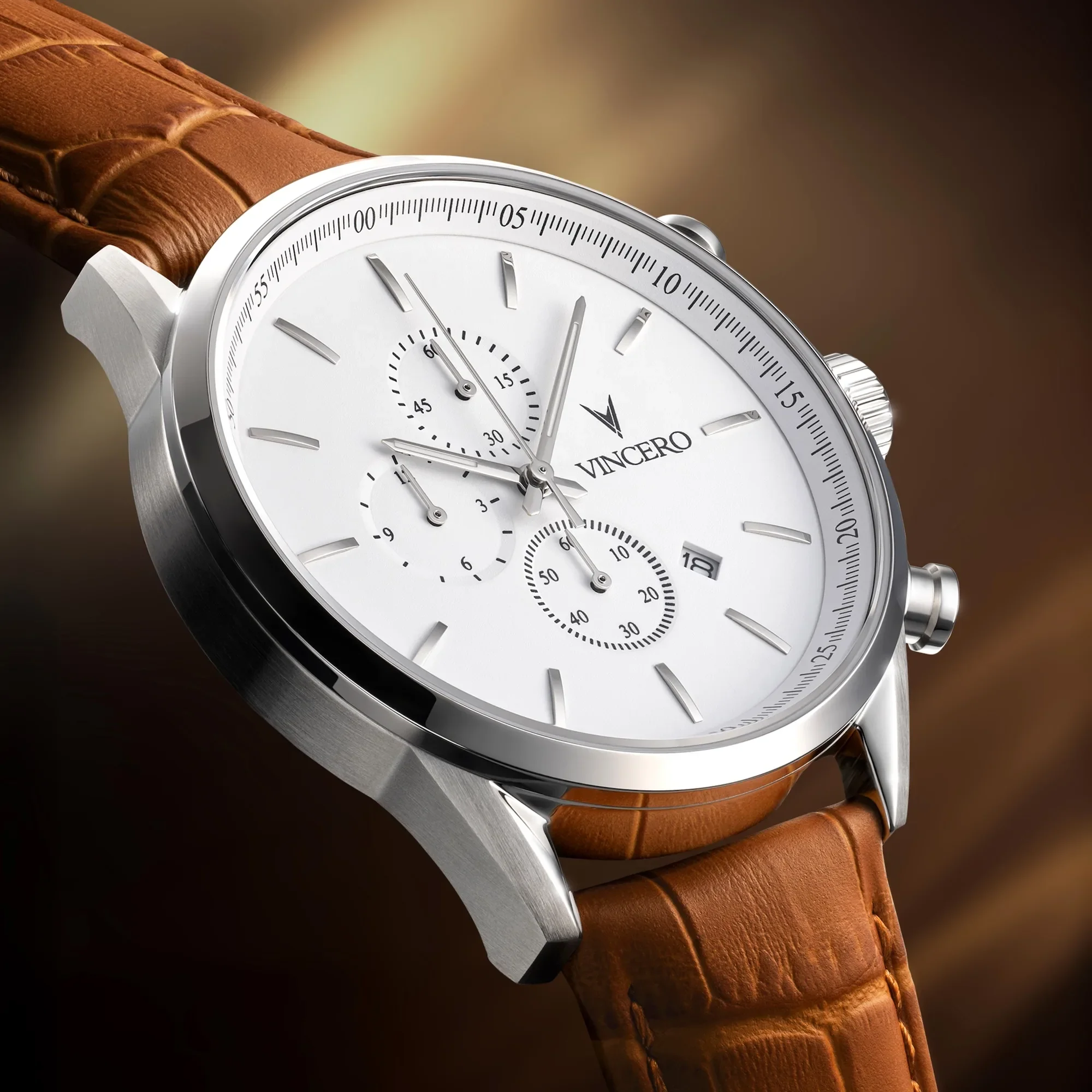 The Chrono S2 - Silver/Tan - Image 3