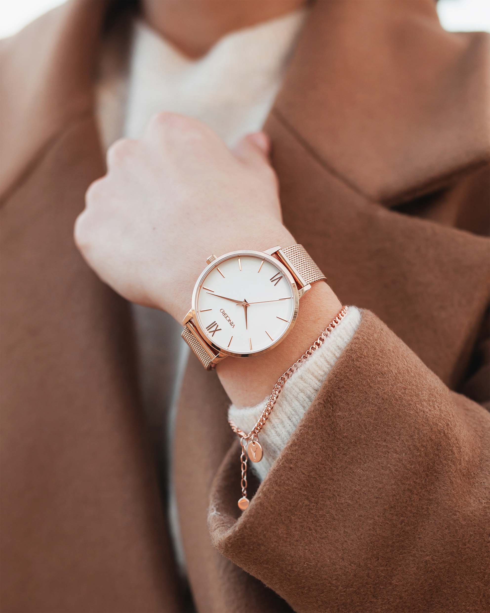 The Cuban Link Bracelet - Rose Gold - Image 3