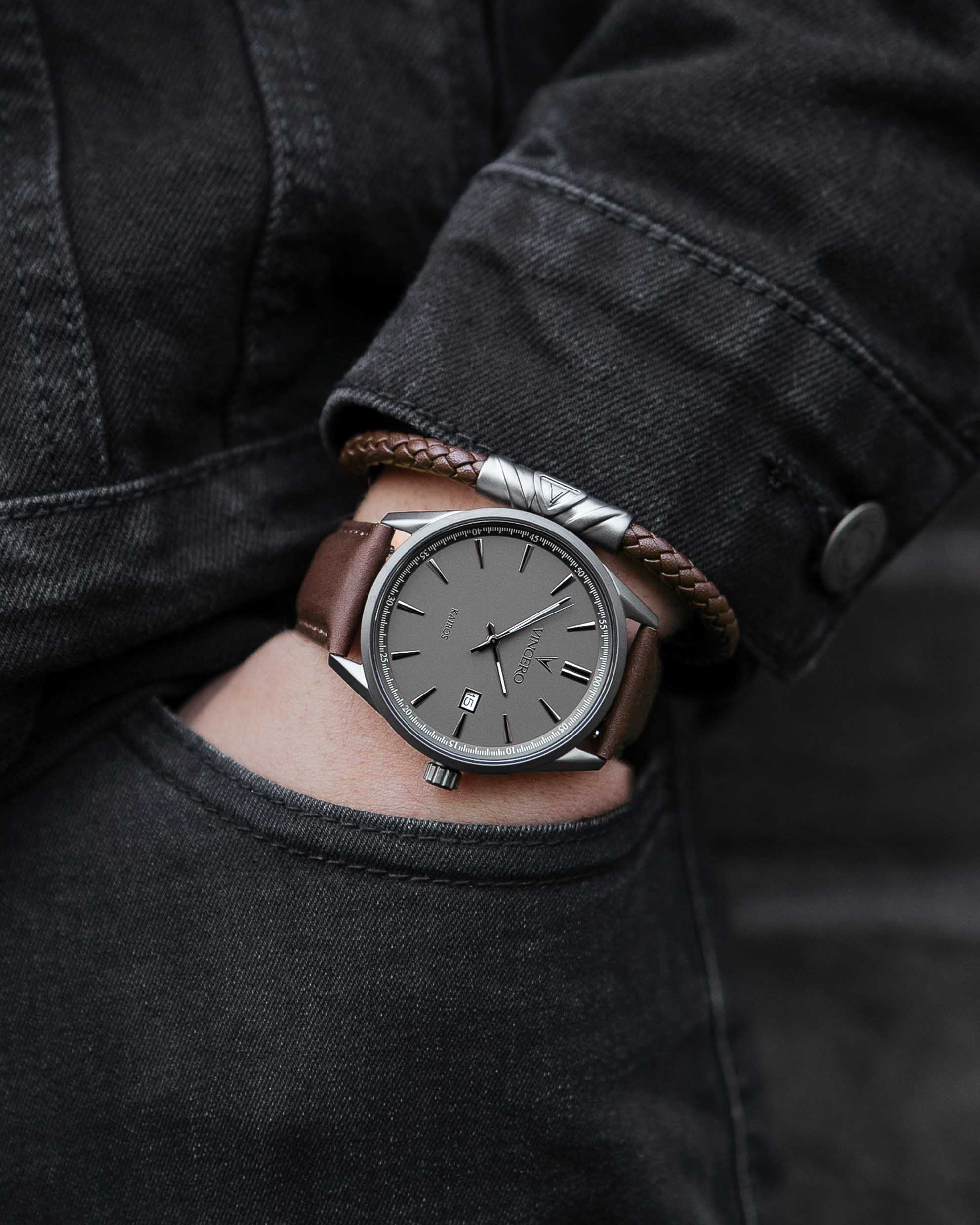 The Delta Single - Mocha and Gunmetal - Image 2