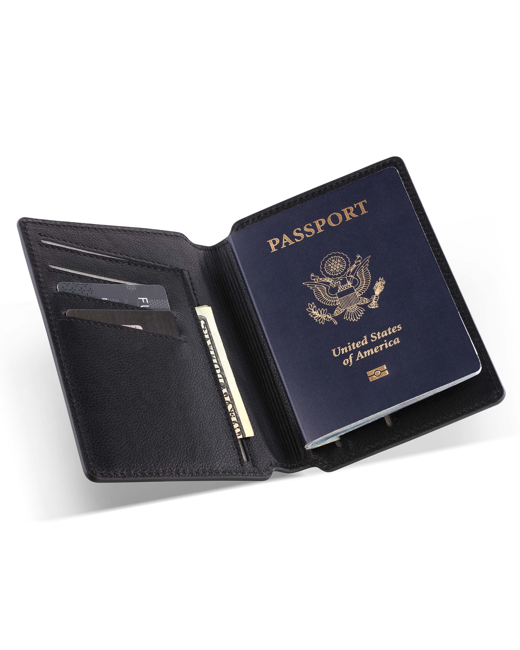 The Passport Wallet - Black - Image 3