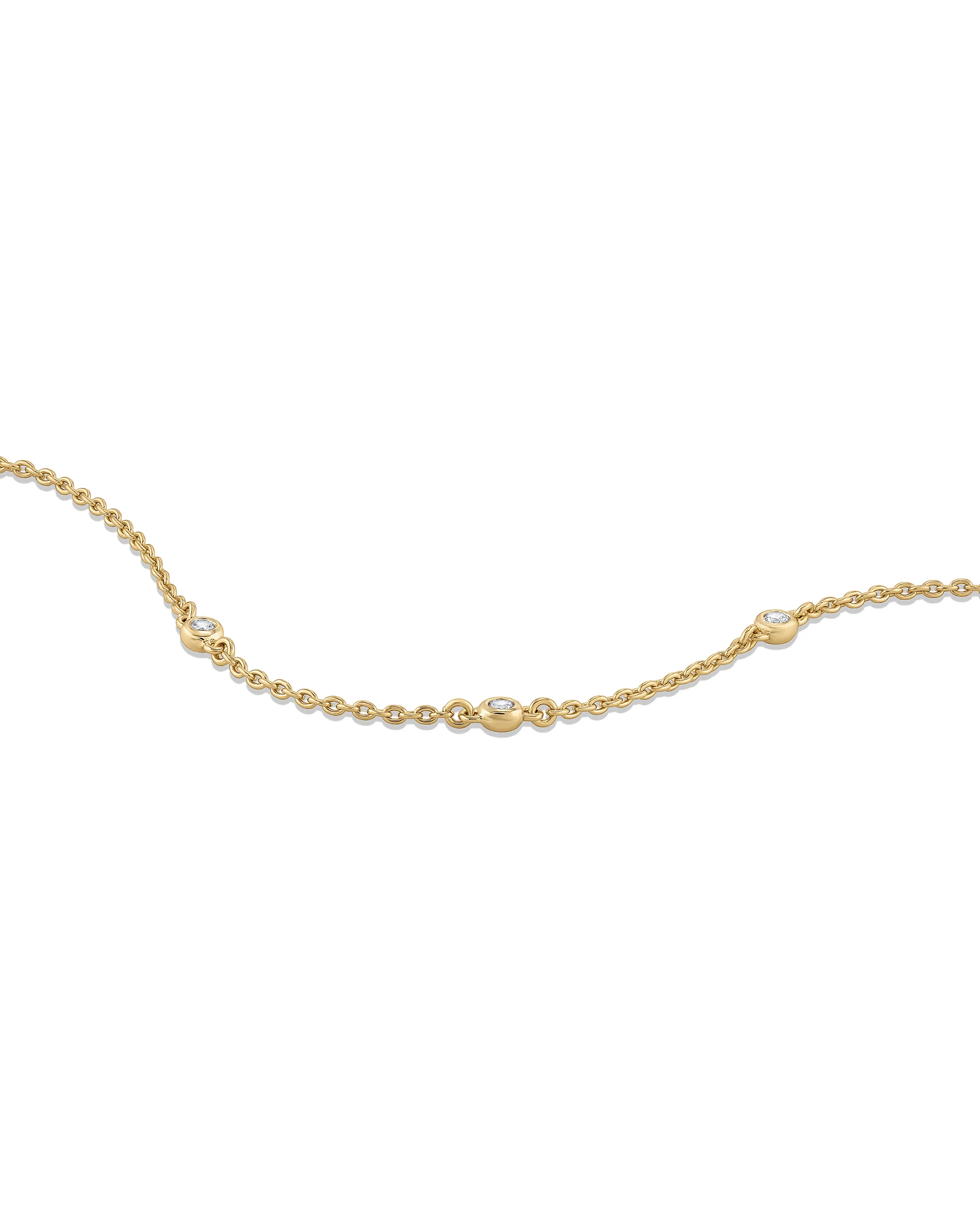 The Sapphire Trio Bracelet - Gold - Image 5