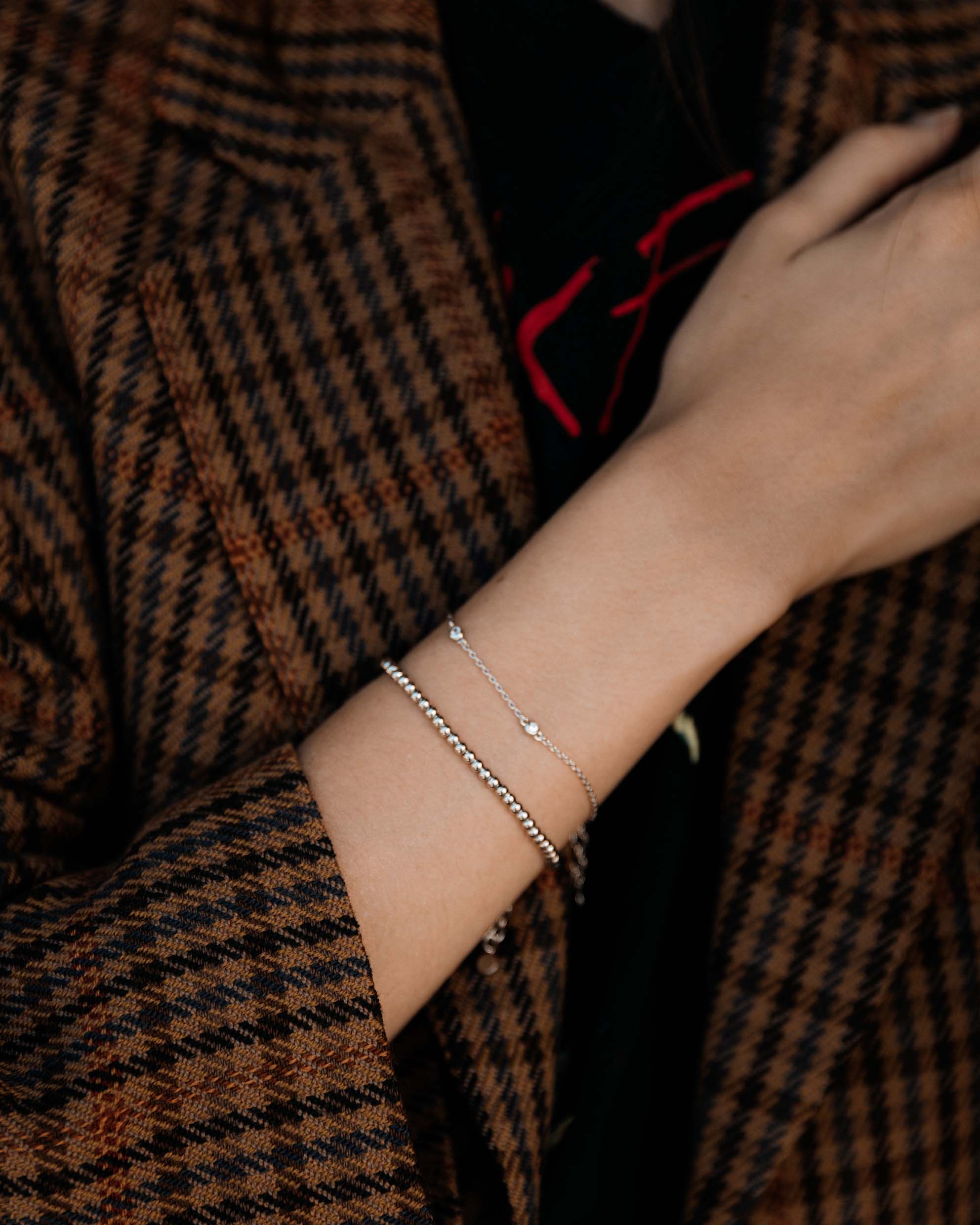 The Sapphire Trio Bracelet - Silver - Image 5