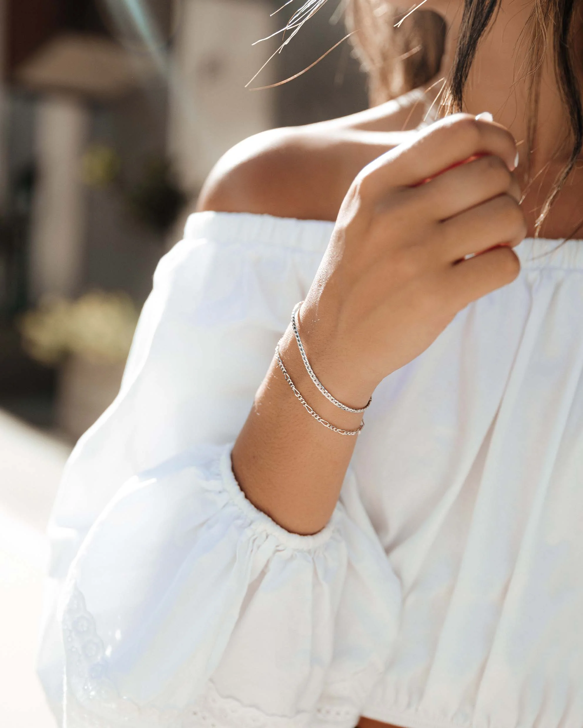 The Serpentine Bracelet - Silver - Image 5