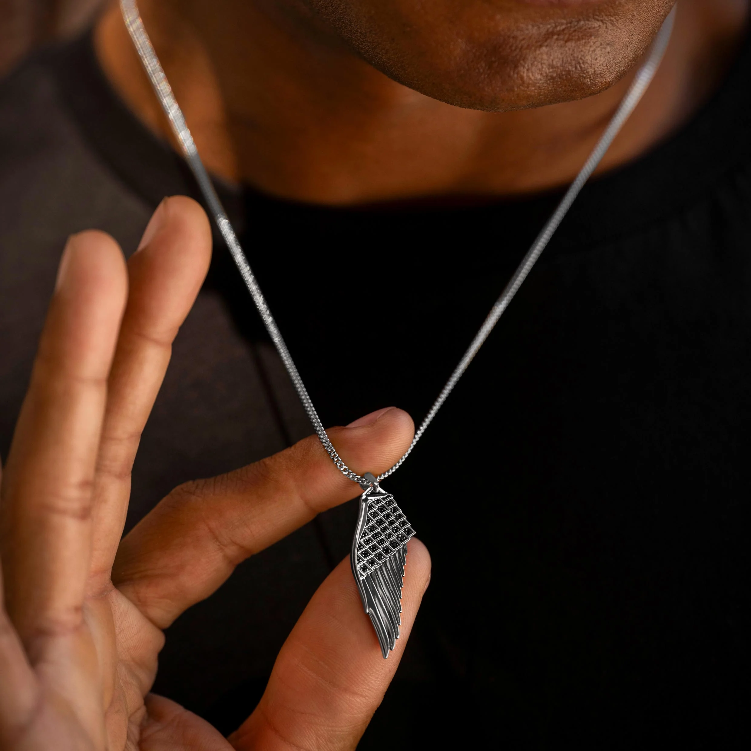 Unshakeable: Wings Pendant - Sterling Silver - Image 8