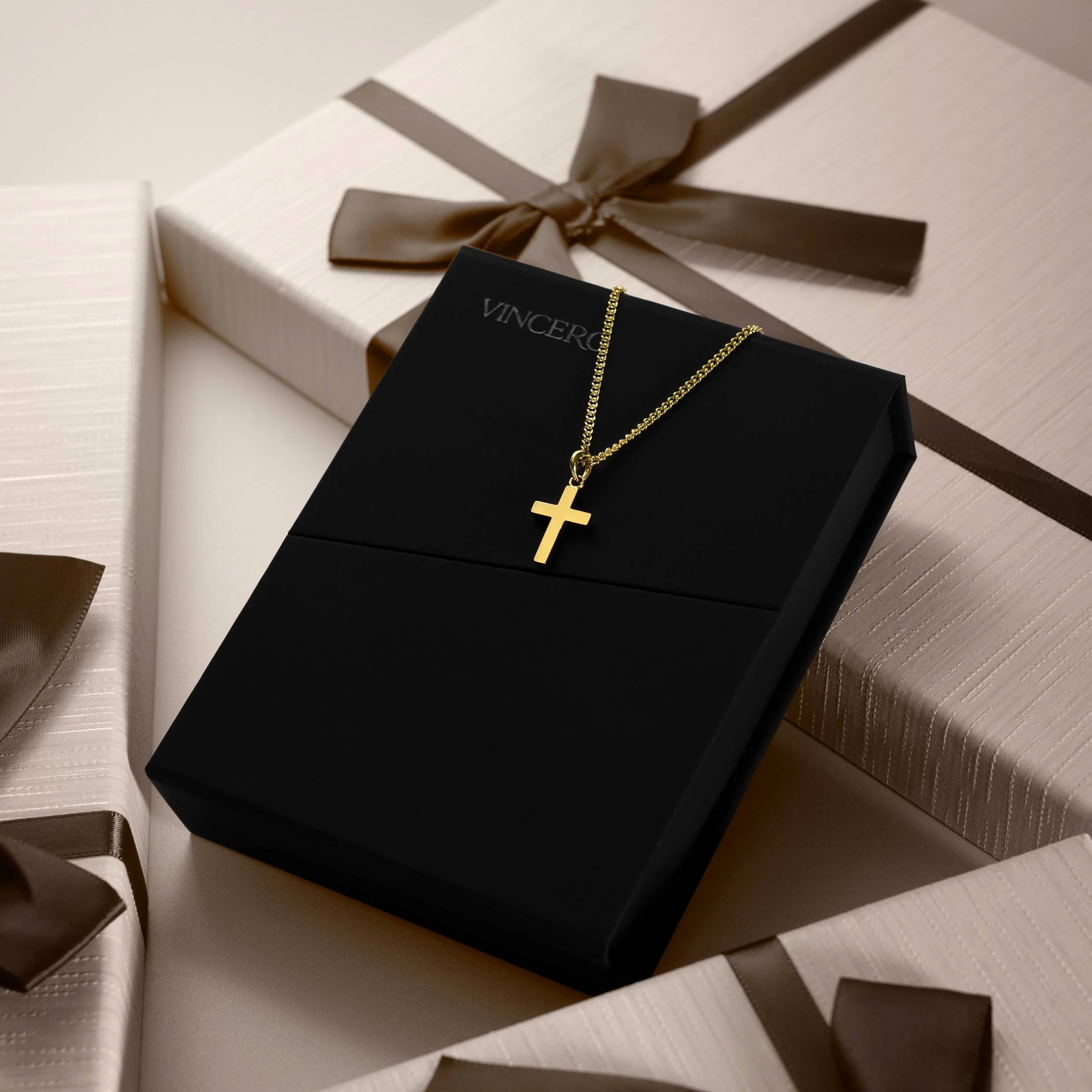 Petite Cross - 14K Gold - Image 3