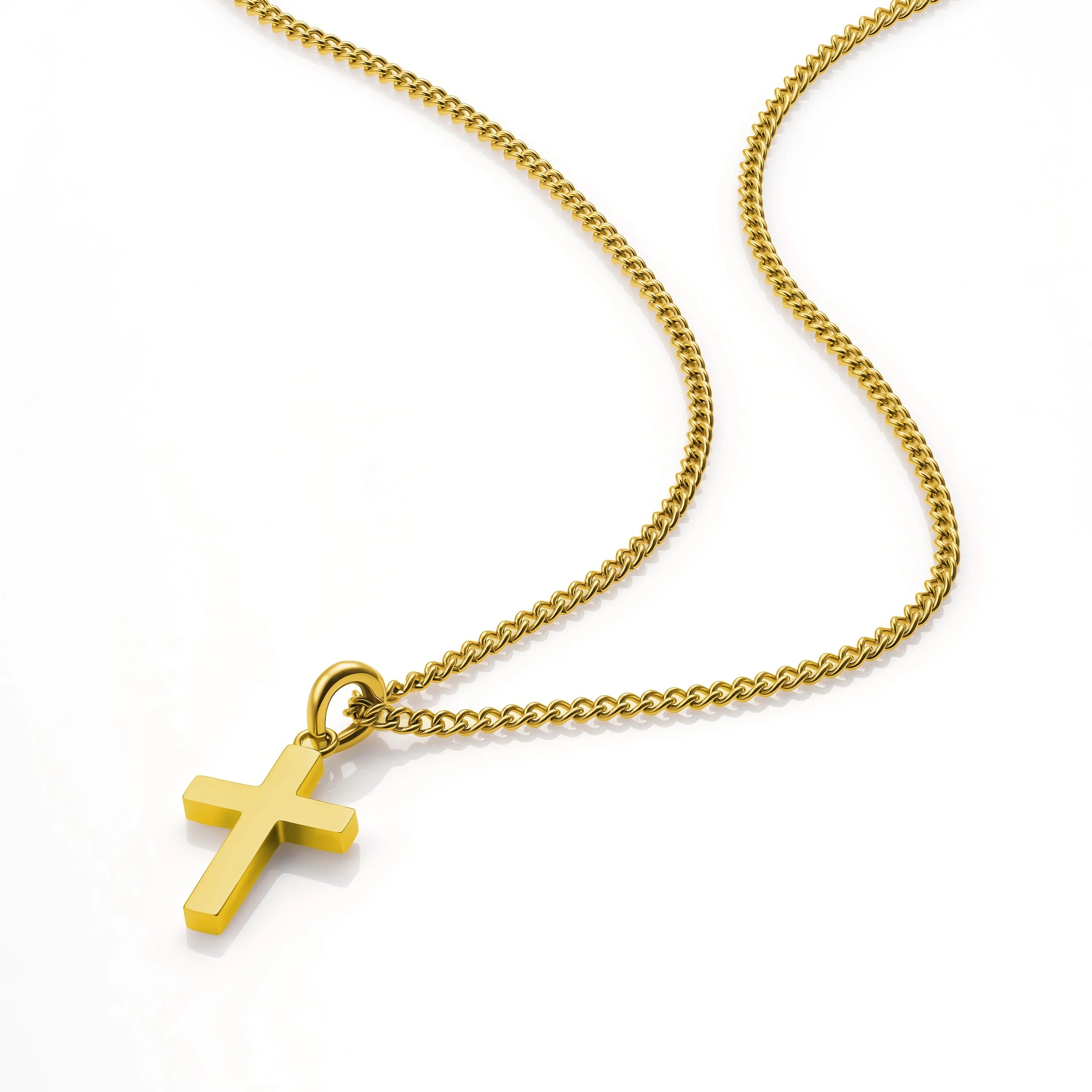 Petite Cross - 14K Gold - Image 6