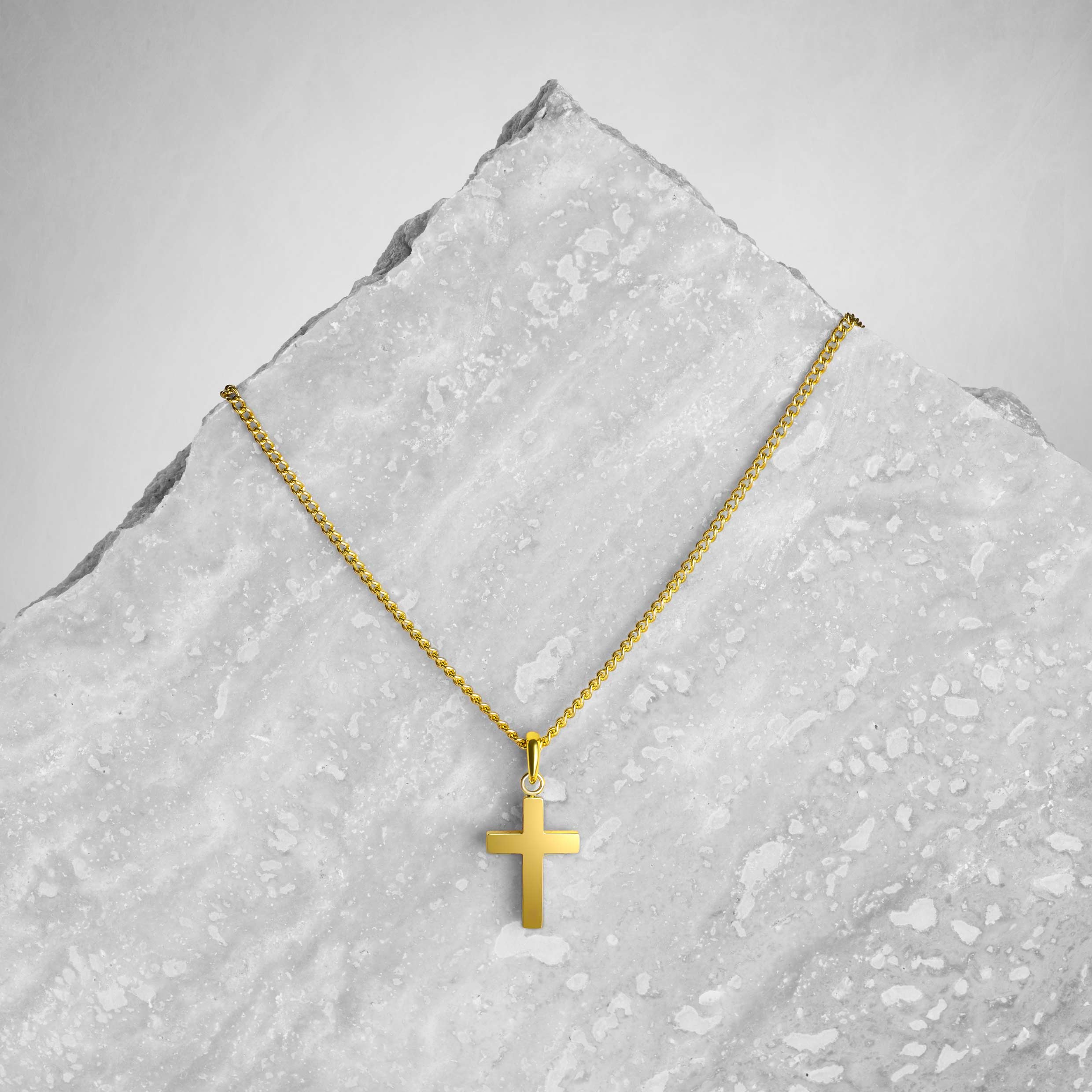 Petite Cross - 14K Gold - Image 7