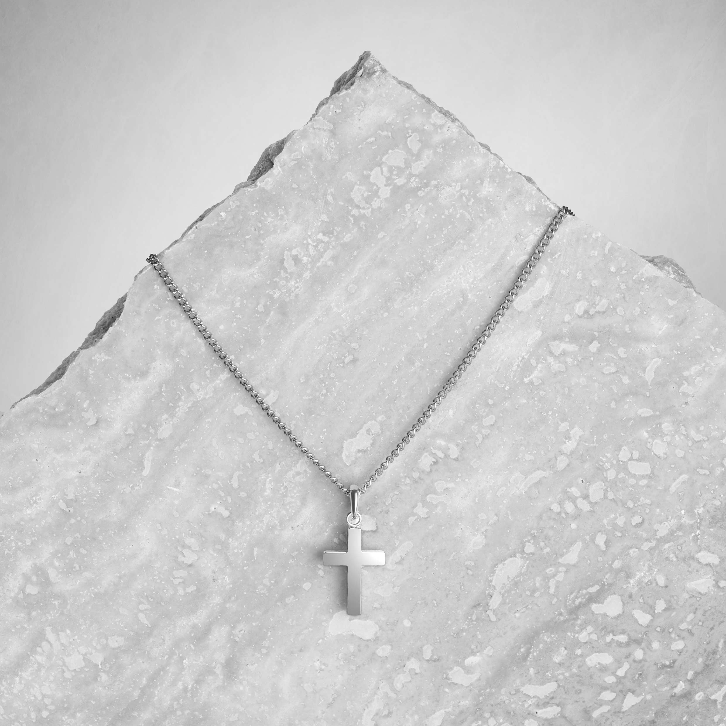 Petite Cross - Silver - Image 3