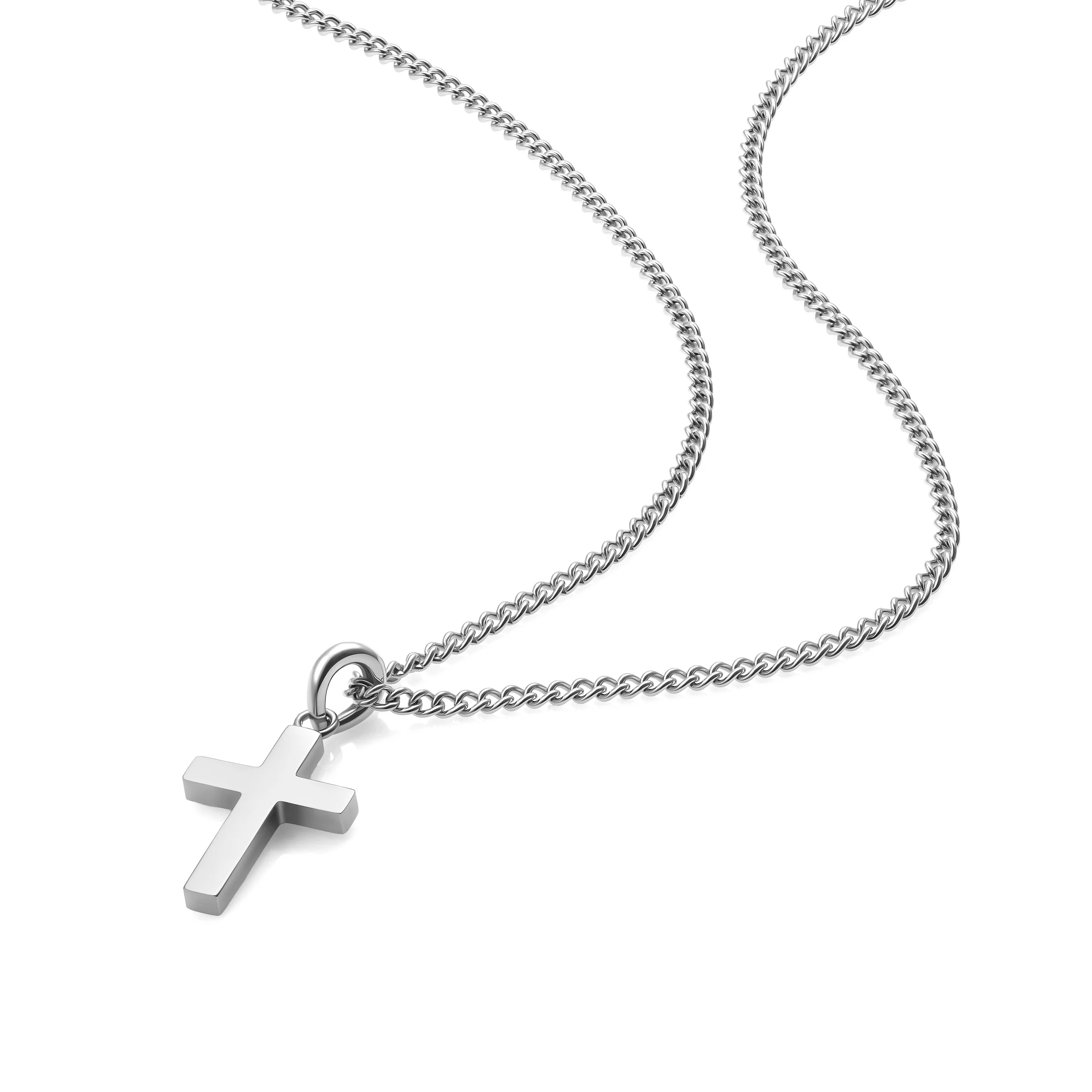 Petite Cross - Silver - Image 6